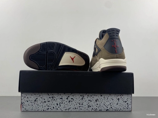 Cheap Brown Jordan x 4 TS Travis Air Retro AJ4-882335 Scott 0701